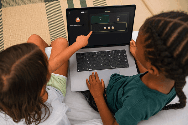 Kids learning together